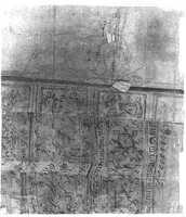 A 015 verso
<br/>
Balustrade en tapijt met Medici-emblemen
<br/>
<em>Anoniem It (16de eeuw)</em>